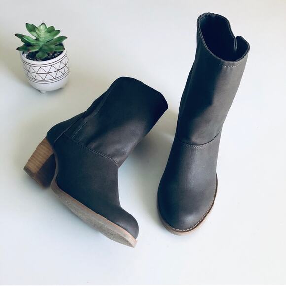 NEW Sbicca Vintage Snap Side Western Bootie Taupe SZ 7.5 - Picture 2 of 12